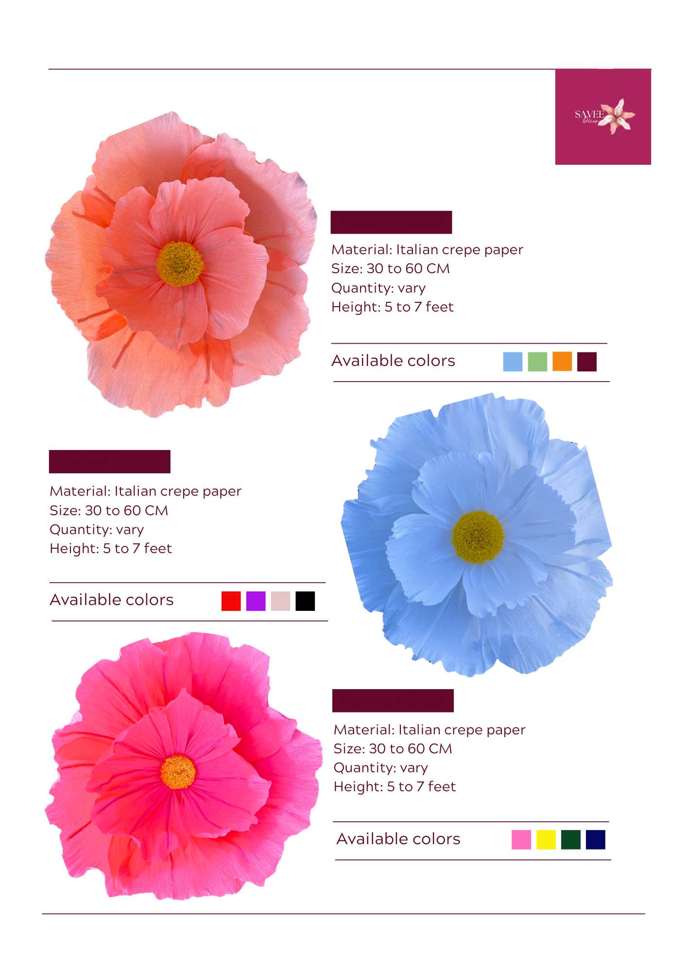 giant poppy flowers